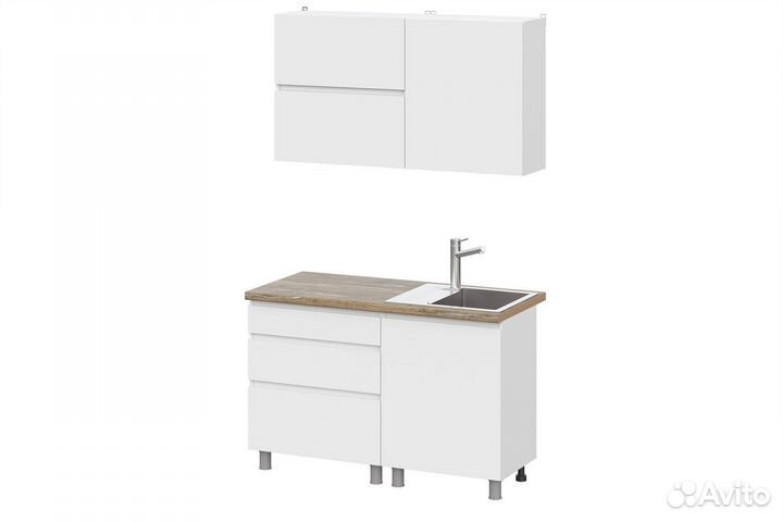 Кухня Одри 1,3м (Комплект №1)