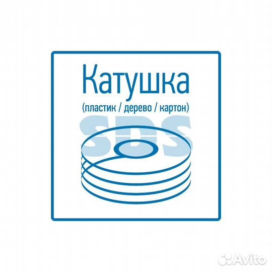 Кабель акустический, 2х0.75 мм², красно-черный, 10