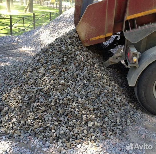 Щебень гранитный с доставкой