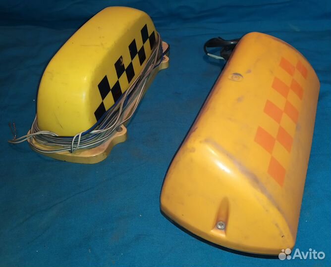 Пилотки-шашки на магнитах для такси