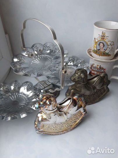 Этажерка,масленка и интересные вещи из Англии