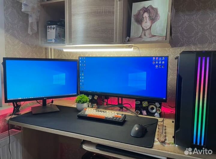 Игровой монитор 2К 100гц 1 мс 29 Дюймов Новый