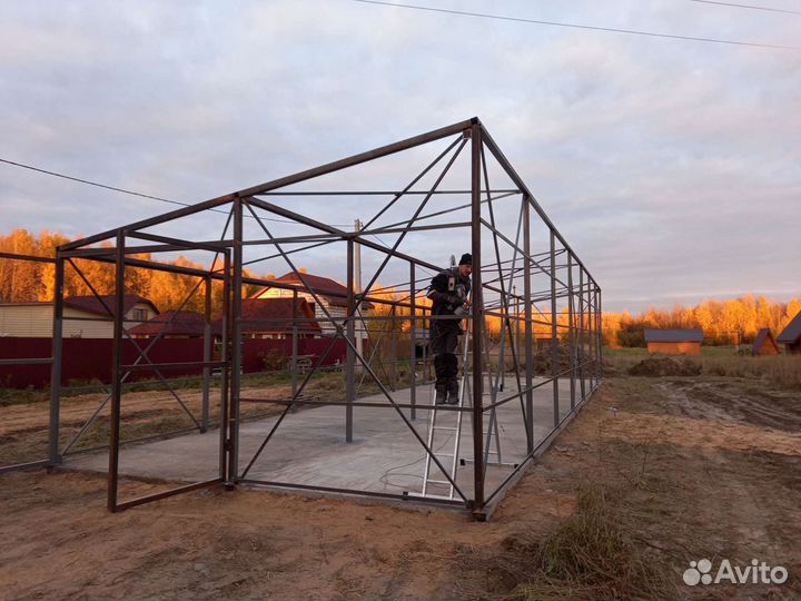 Изготовление и монтаж металлоконструкций