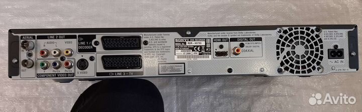 DVD/HDD Recorder Sony RDR-HX780