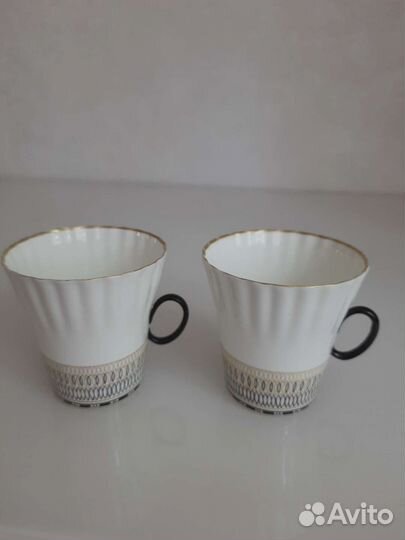 Кофейные чашки лфз костяной фарфор