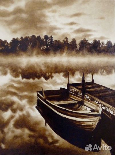 Картины нефтью на заказ Подарок нефтянику