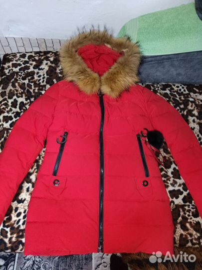 Пуховик зимний женский 42 44 теплый
