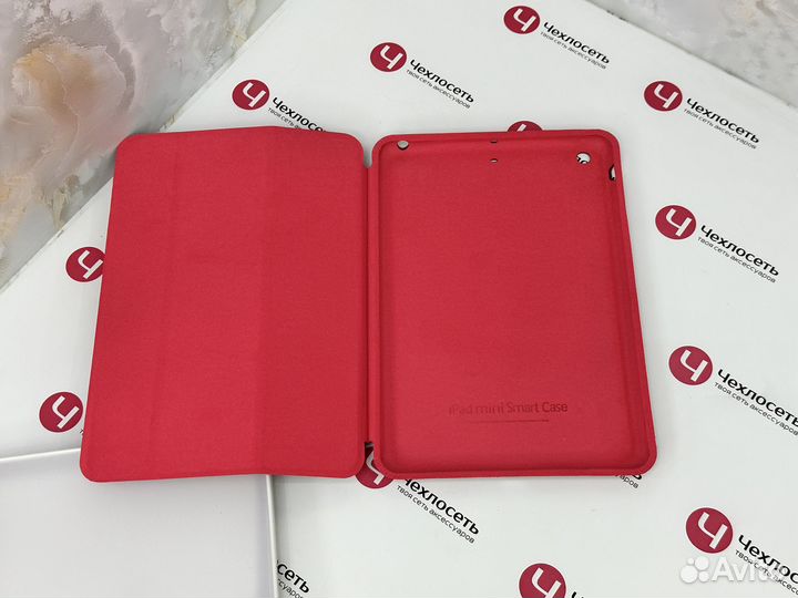 Чехол на iPad mini 1/2/3 Apple Smart Case крас