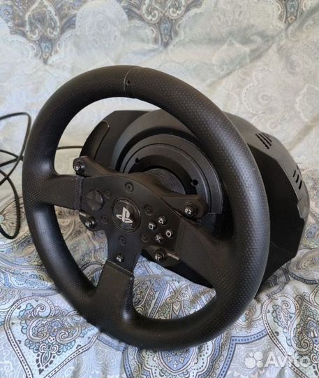 Руль thrustmaster t300rs + кастом педали