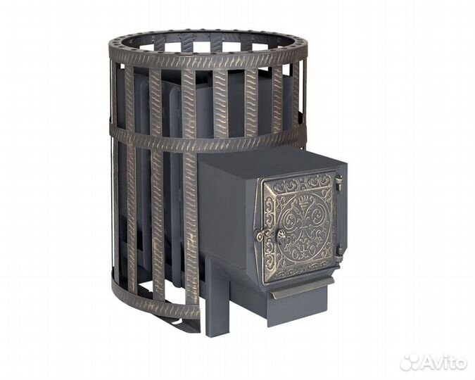 Стальные печи для бани Викинг Березка