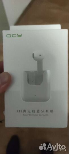 QCY T12 Беспроводные наушники