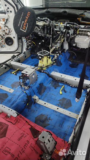 Шумоизоляция автомобиля за день