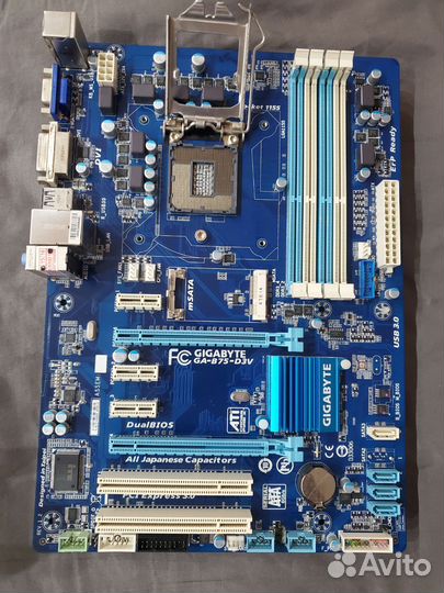 Материнская плата gigabyte ga b75 d3v