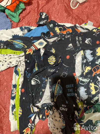 Детские вещи пакетом на мальчика 56 62