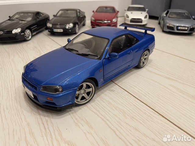 Модель 1:18 Nissan Skyline R34
