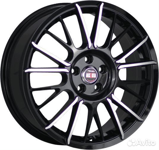 R15 4x100 6J ET46 D54,1 Alcasta M33 BKF