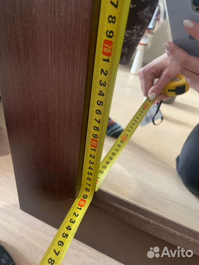 Зеркало в деревянной раме бу