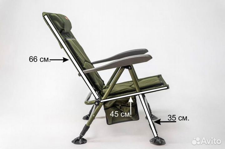 Кресло для рыбалки карповое