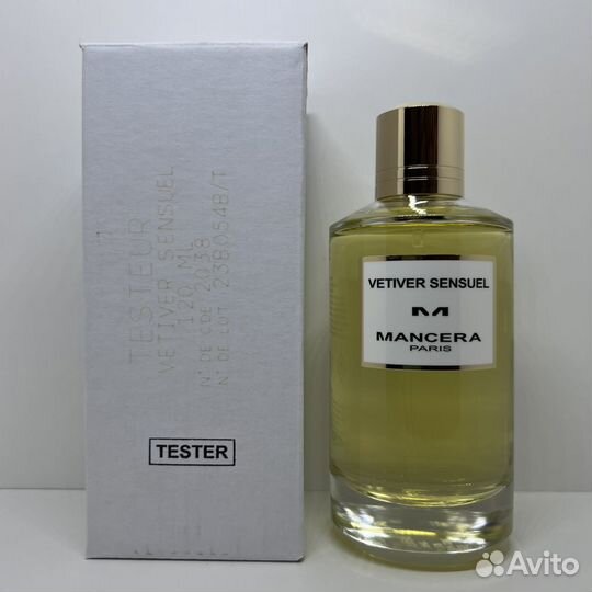 Mancera - Vetiver Sensuel 120ml Оригинал Тестер