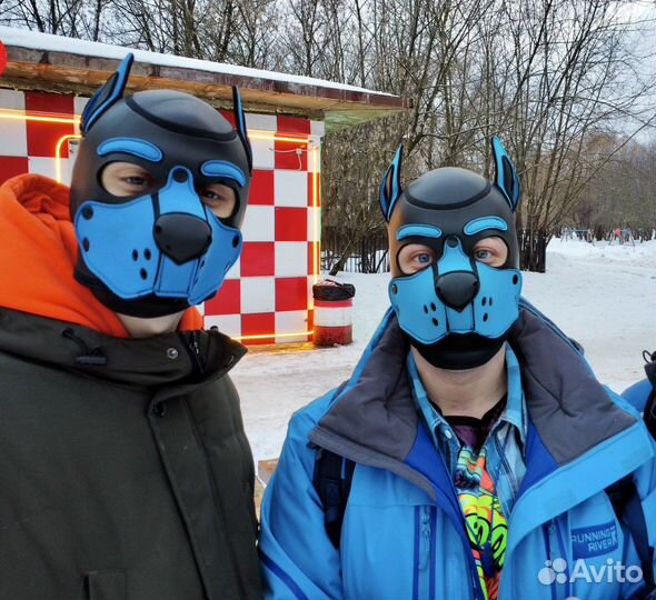 Маска puppy k-9 косплей