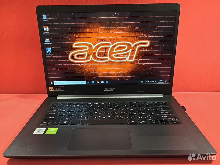 Acer 14 IPS FHD i5-10210U 8-ядер 12Gb 256SSD MX350