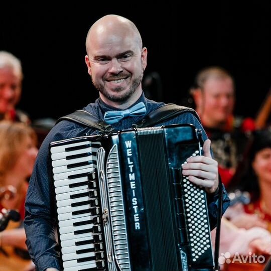 Баянист на праздник