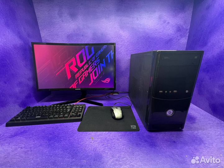 Игровой пк rx 570 8gb/intel core i5