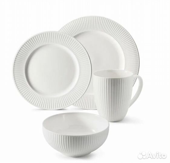 Набор столовой посуды Фарфор новый