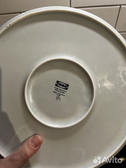 Тарелка 27 см IKEA икеа