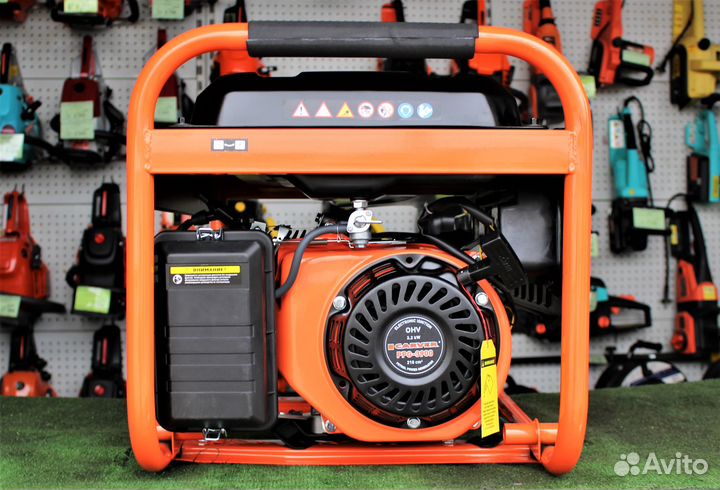 Генератор Бензиновый carver PPG-3900