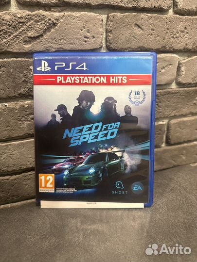 Диск ps4 need for speed
