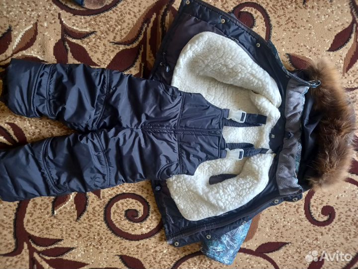 Зимний костюм для мальчика 86-92