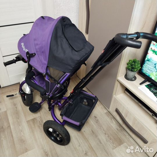 Трехколесный велосипед коляска