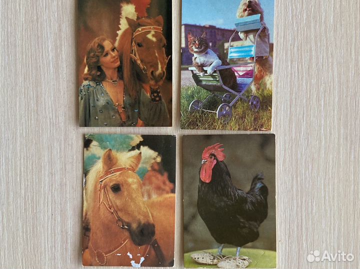 Календарики СССР