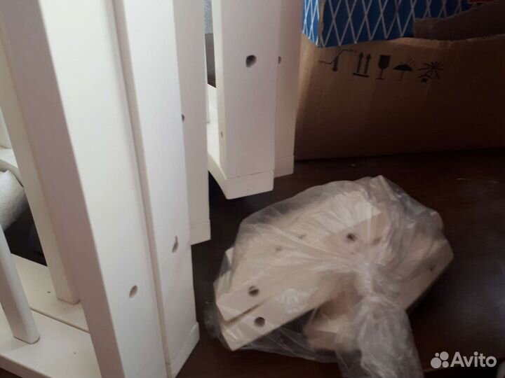 Детская кроватка трансформер круглая