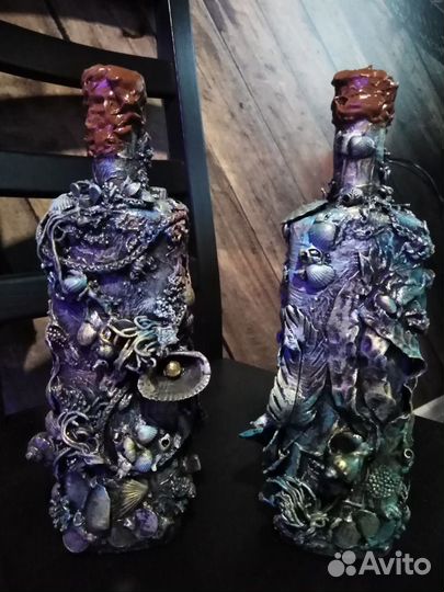 Декор бутылок