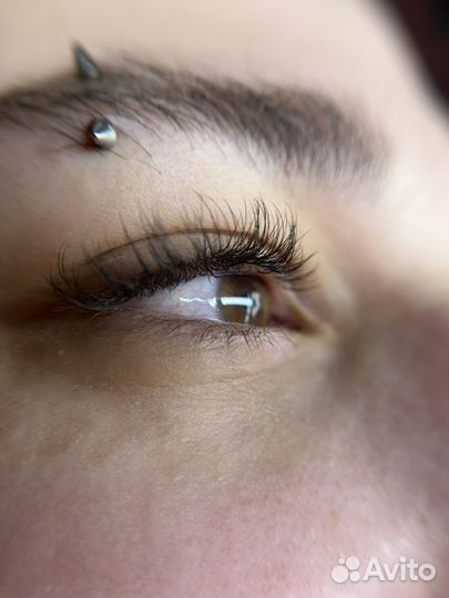 Наращивание ресниц модель
