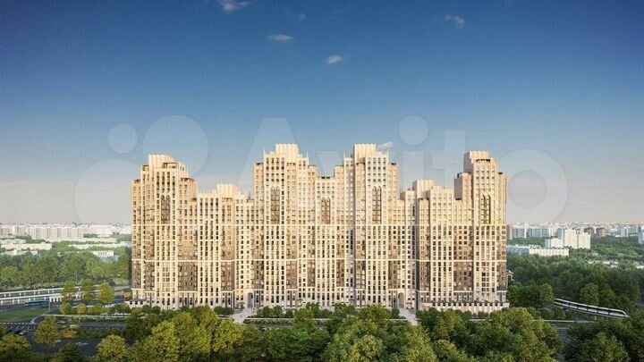 Своб. планировка, 59,9 м², 18/33 эт.