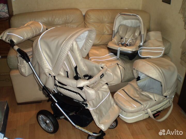 Перетяжка коляски emmaljunga