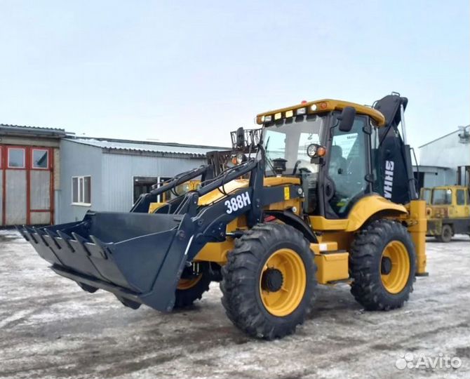 Экскаватор-погрузчик Shanmon 388H, 2023
