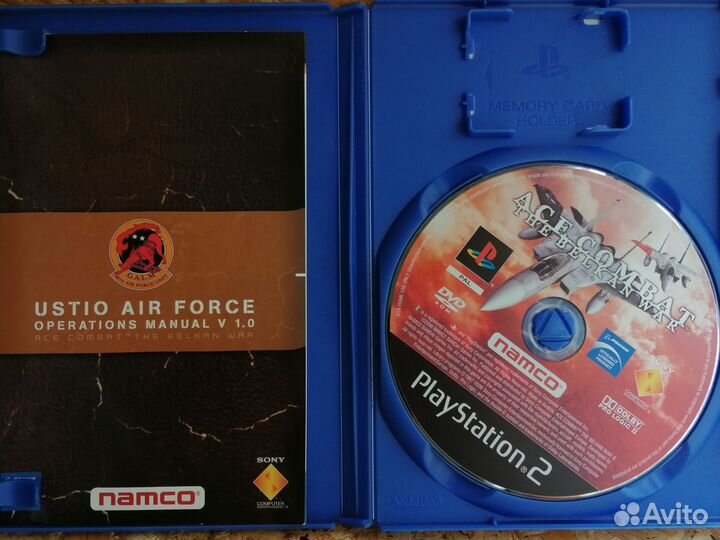 Диск для ps2 Ace Combat The belkan war