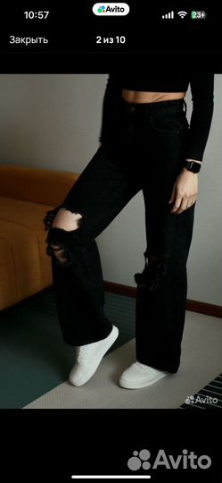 Джинсы bershka