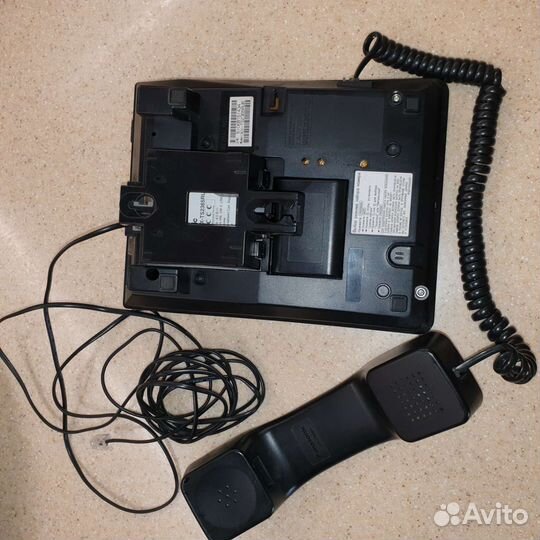 Стационарный телефон panasonic KX-TS2365RUB