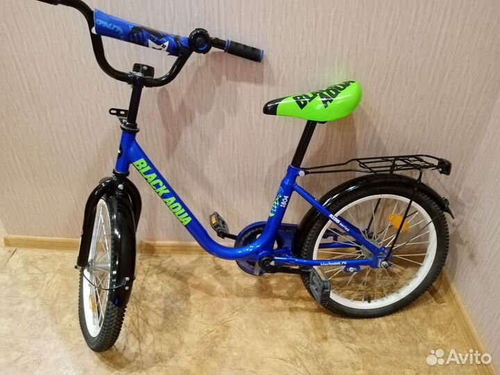 Велосипед детский, Black aqua