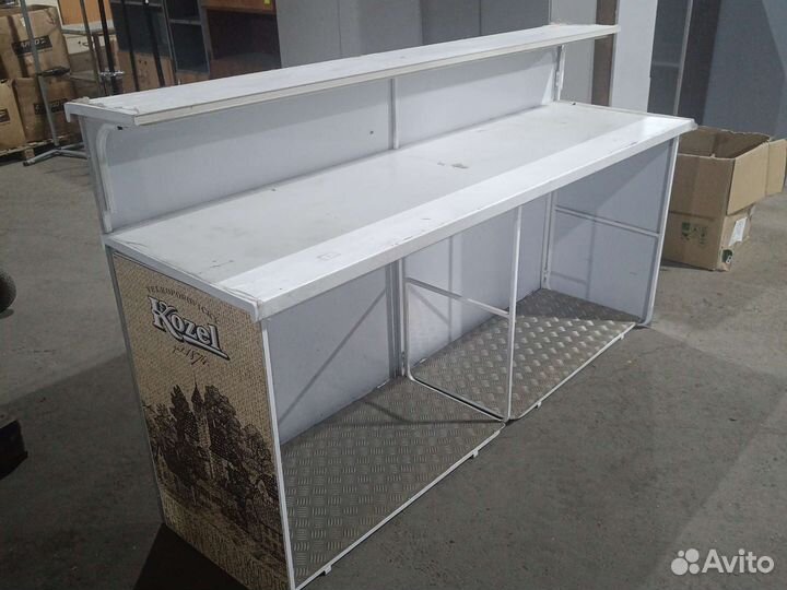 Стойка барная, мобильный ресепшн