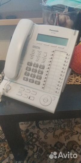 Системный телефон Panasonic KX-T7633, белый