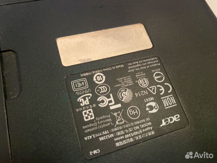 Ноутбук acer aspire 5740/5340