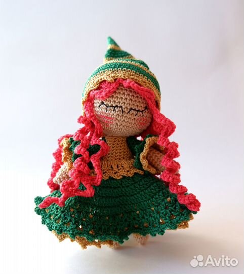 Новогодний подарок Кукла Эльф