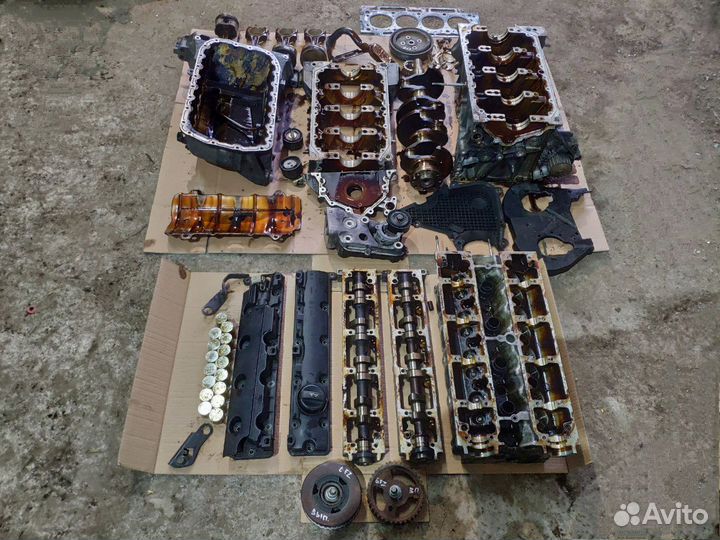 Двигатель 1,8 6fz EW7J4 Peugeot Citroen по частям