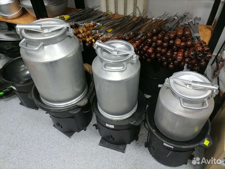 Фляга алюминиевая, 18-25-40л